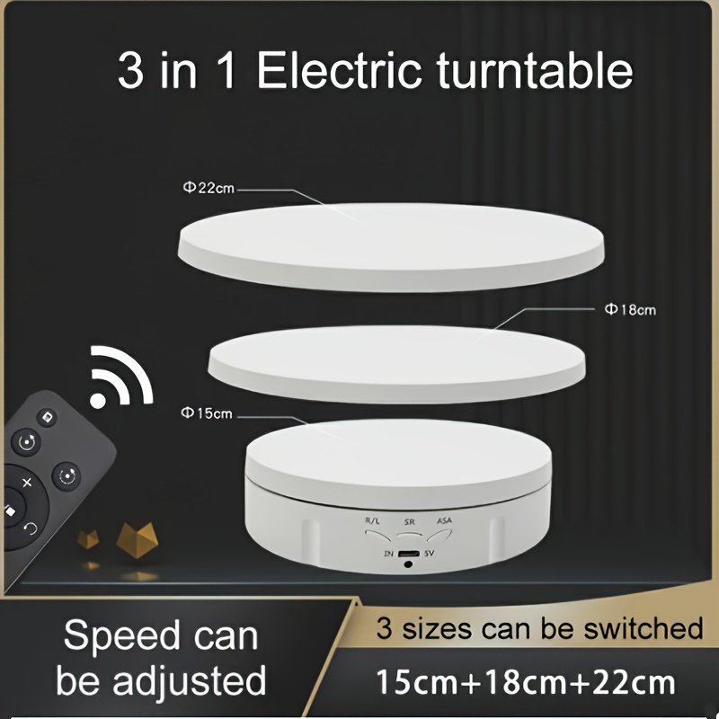 Photography Turntable Electric - Turning Gouge Set reseña y precio