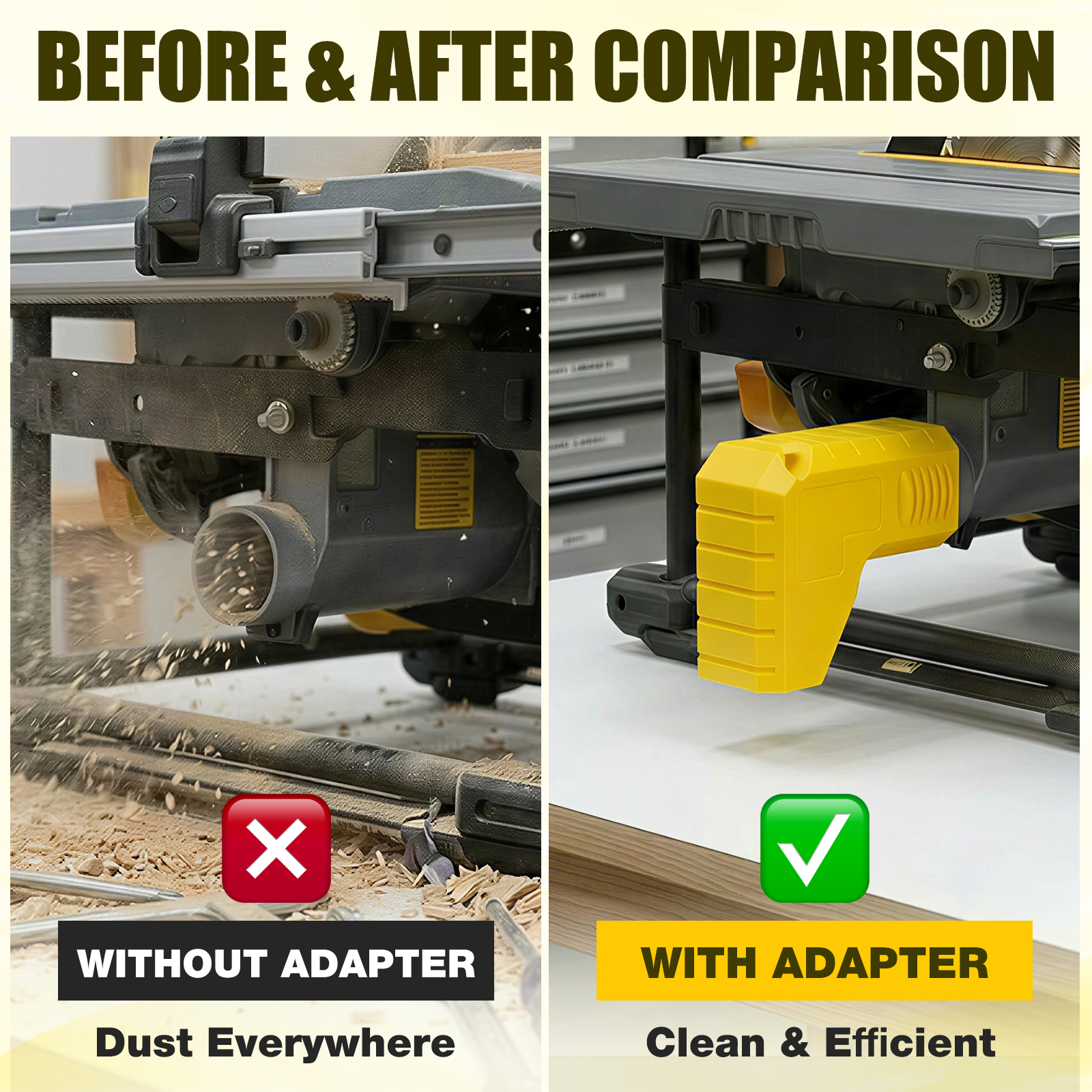 Table Saw Dust Collector 2.05  - Woodworking Company reseña y precio
