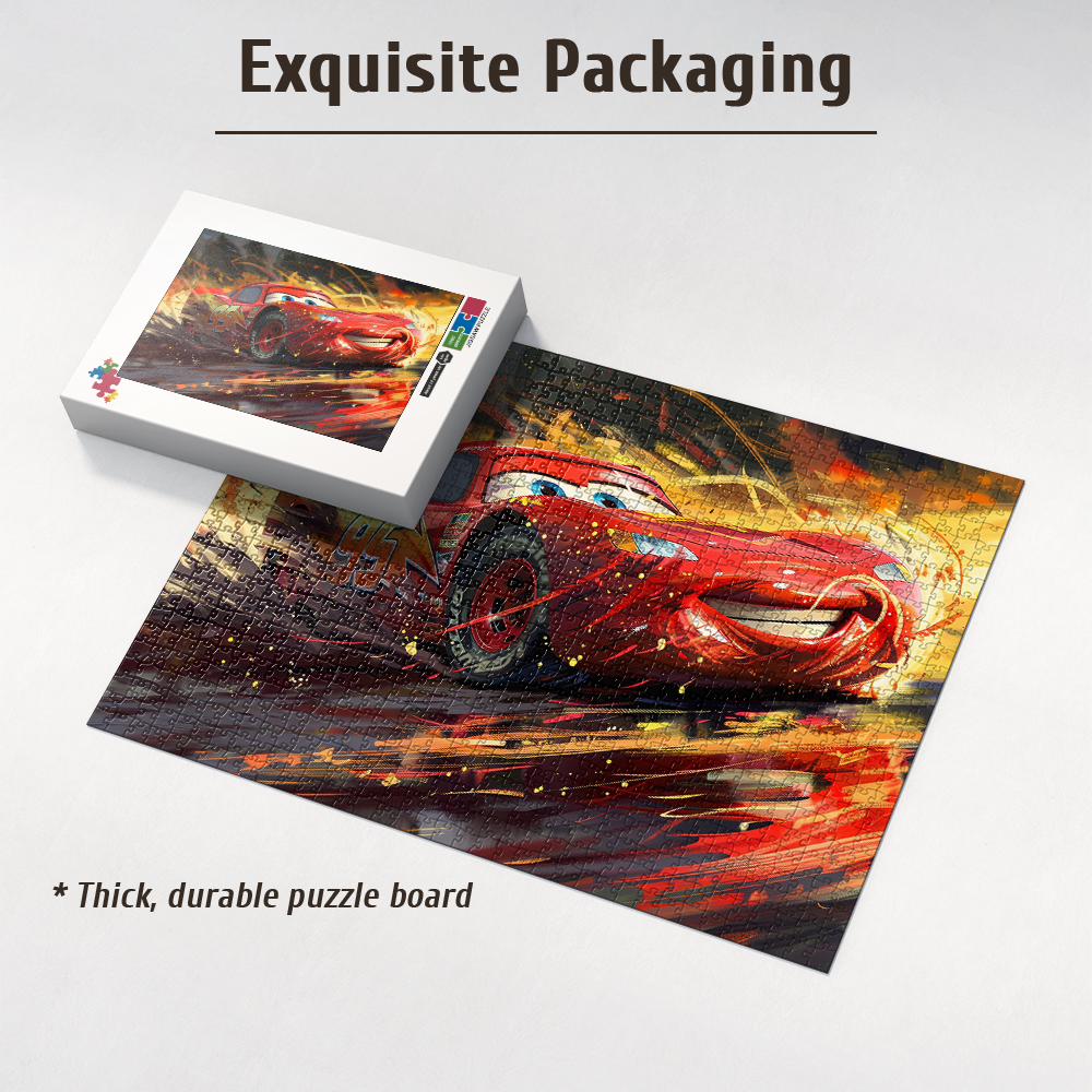 Disney Cars Red Lightning McQu - Woodworking Game reseña y precio