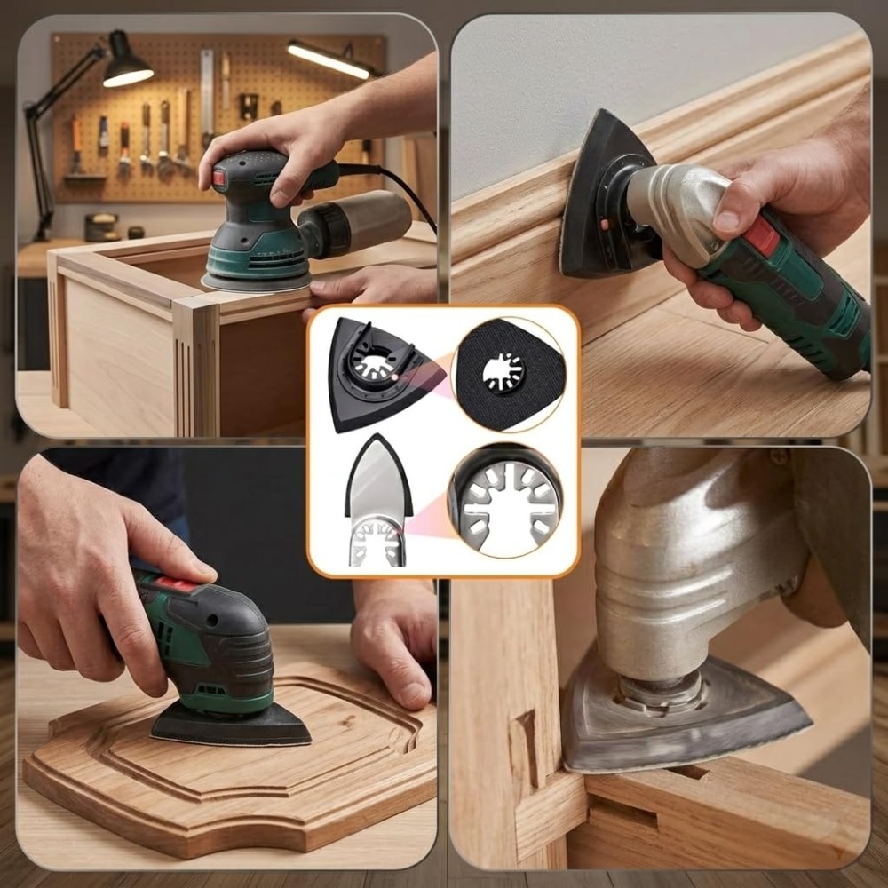 Multitool Sanding Pads for Det - Woodworking Edge reseña y precio