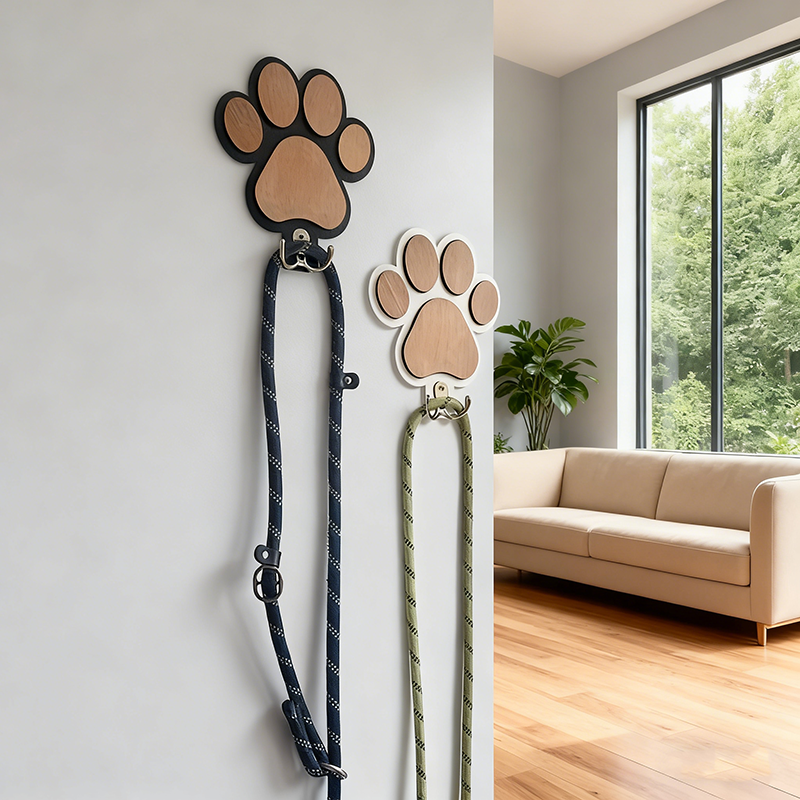 Custom Name Logo Wooden Paw Pr - Woodworking Logos reseña y precio