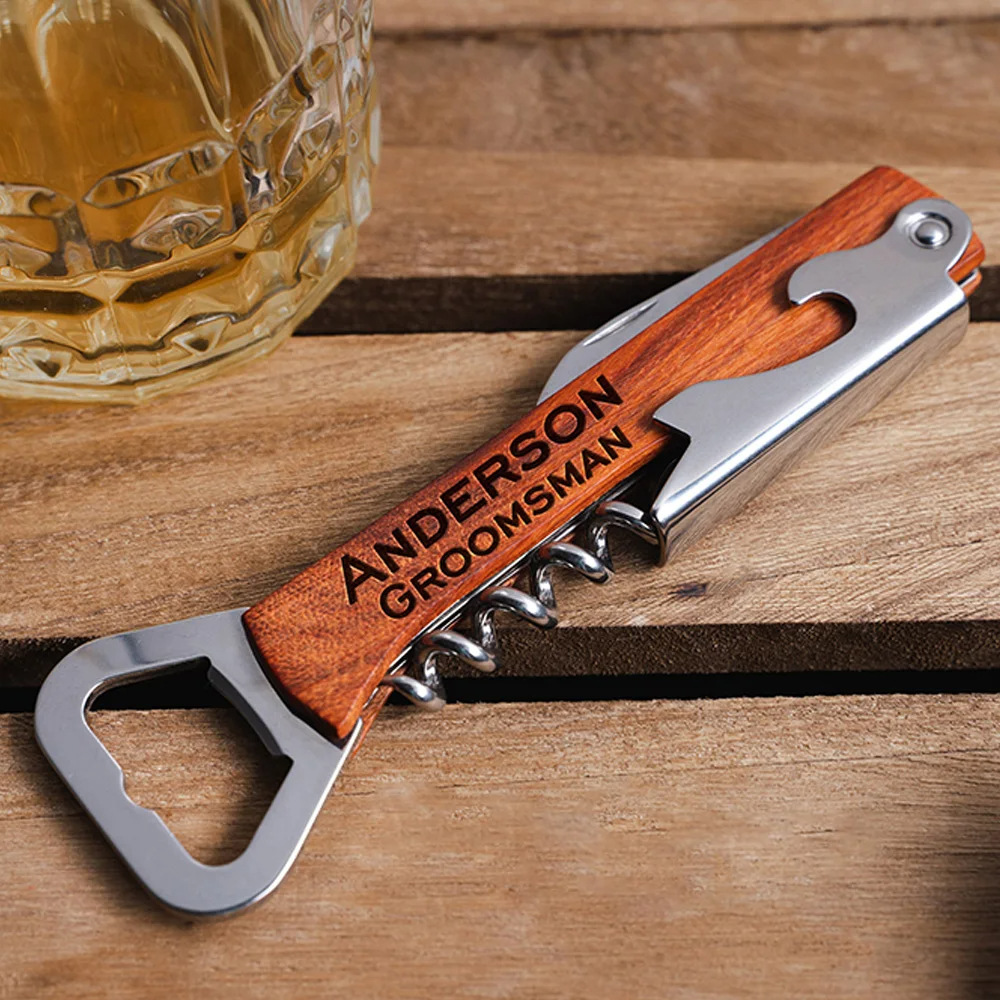 Personalised Logo Wood Handle  - Woodworking Logos reseña y precio