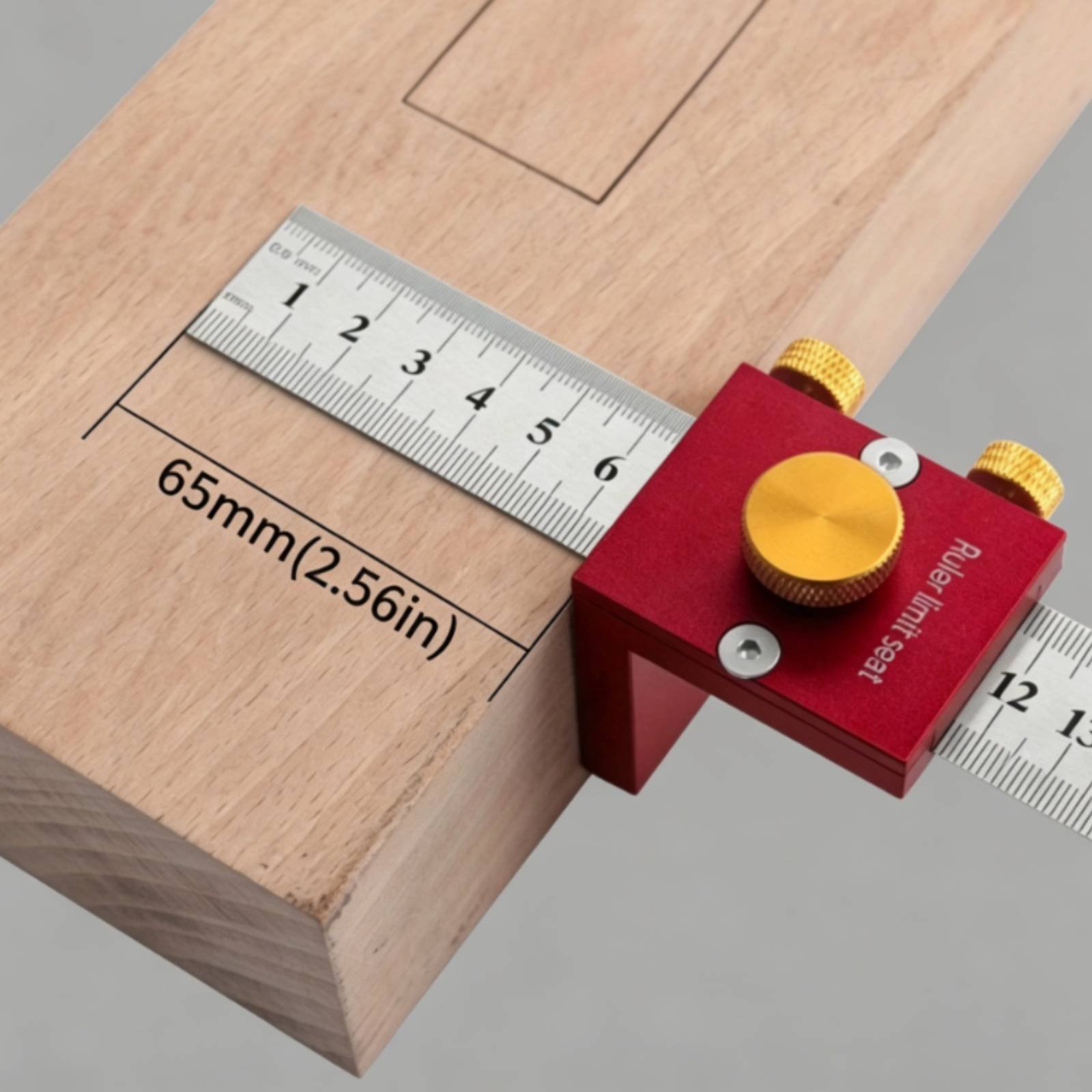90 Degree Corner Ruler Lightwe - Woodworking Carpenter reseña y precio