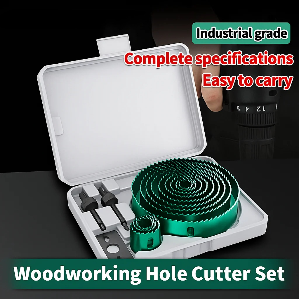 19-127mm Hole Saw Cutting Set  - Woodworking Cutting Tools reseña y precio