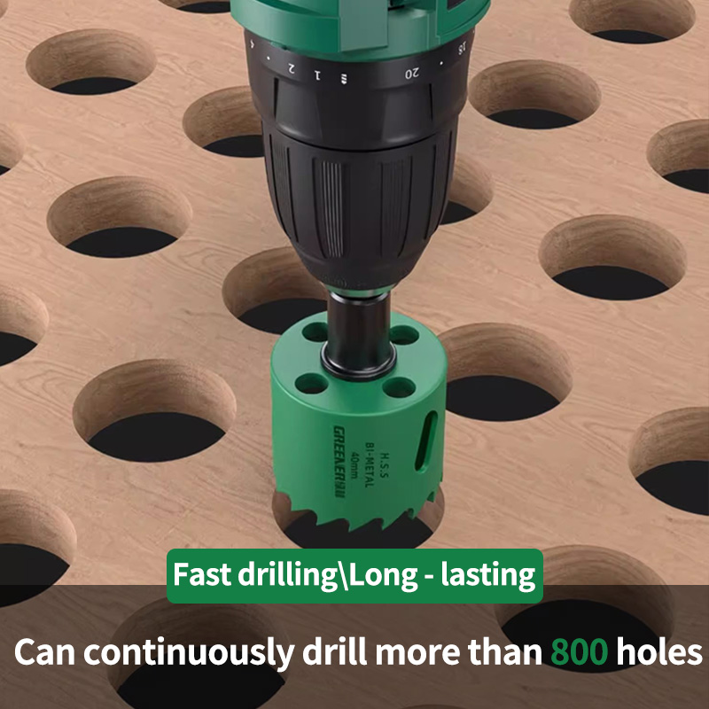 19-127mm Hole Saw Cutting Set  - Woodworking Cutting Tools reseña y precio
