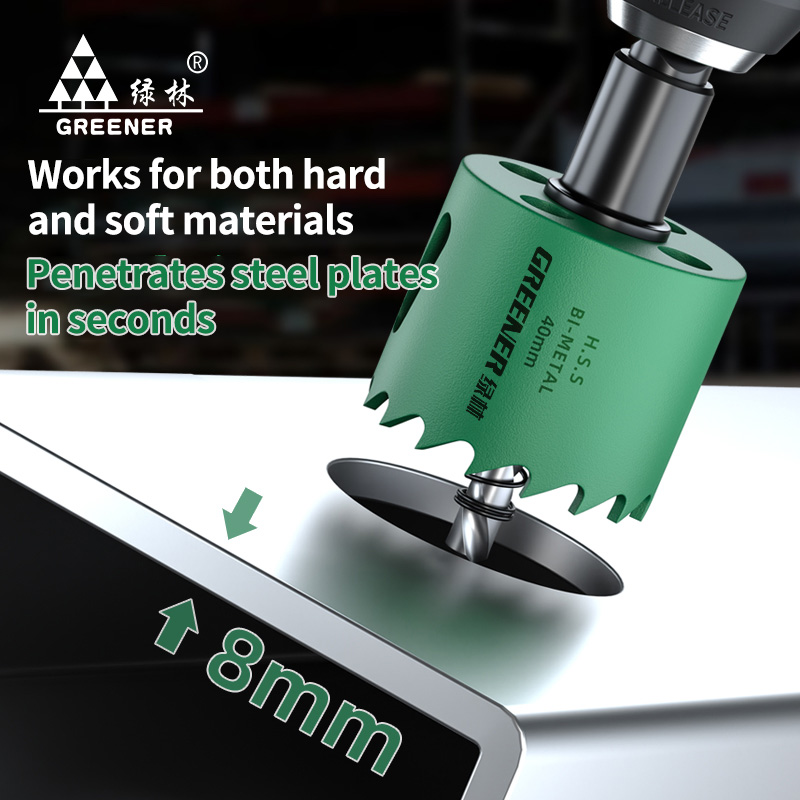 19-127mm Hole Saw Cutting Set  - Woodworking Cutting Tools reseña y precio