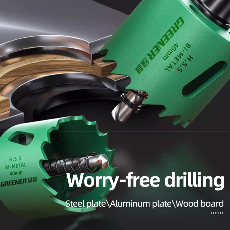 19-127mm Hole Saw Cutting Set  - Woodworking Cutting Tools reseña y precio