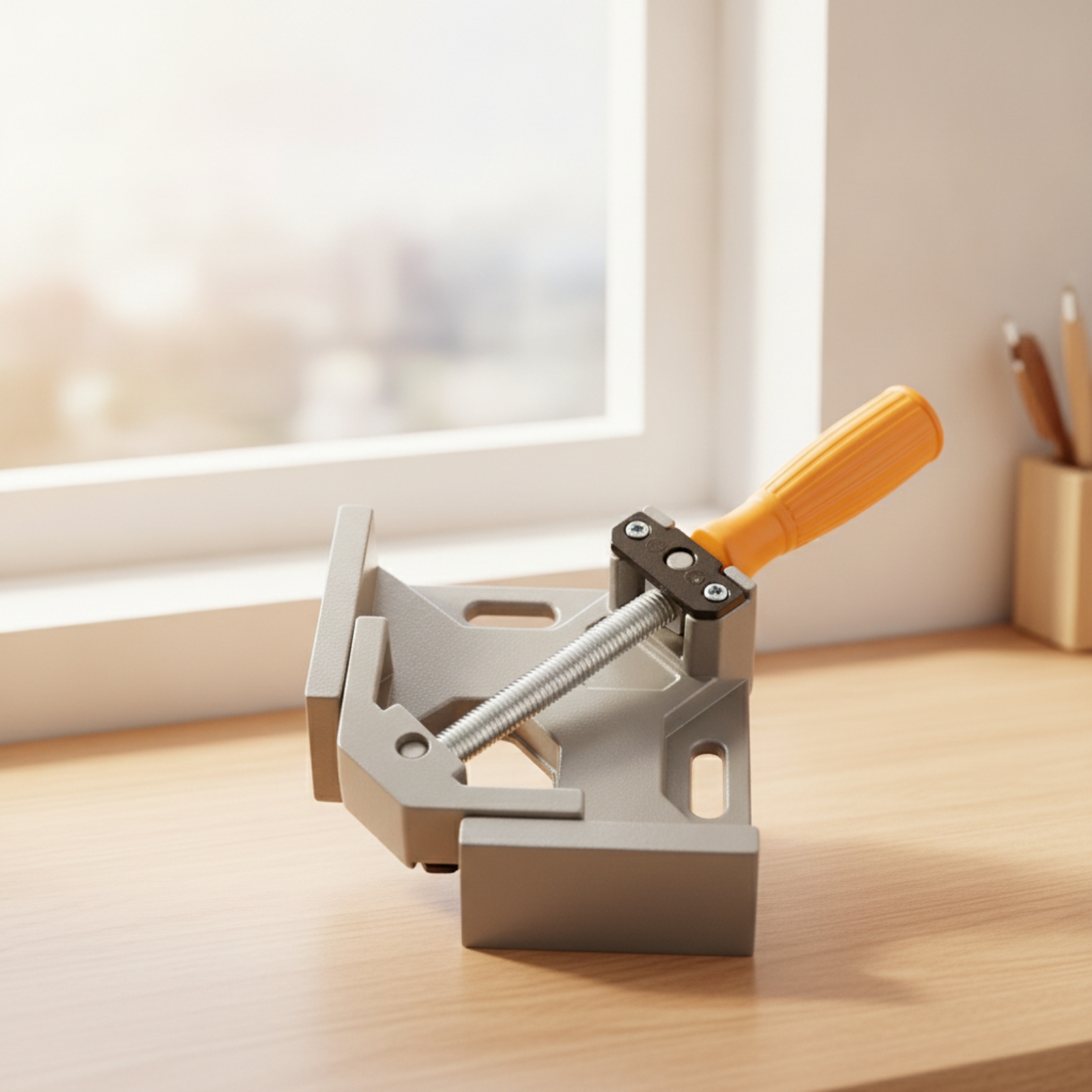 Corner Clamp with Single Handl - Woodworking Carpenter reseña y precio