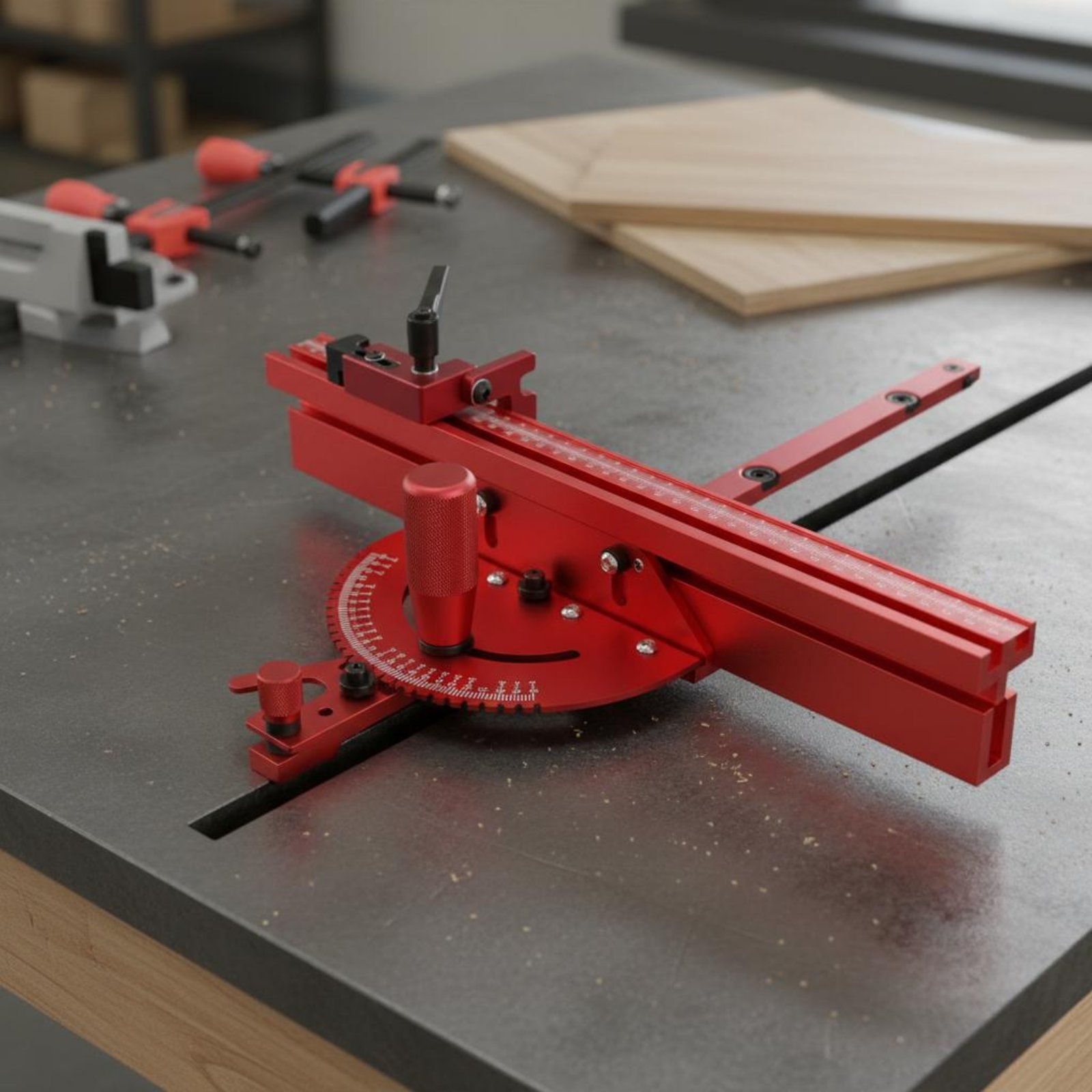 T-Slot Saw Fence Easy to Insta - Woodworking Cutting Tools reseña y precio
