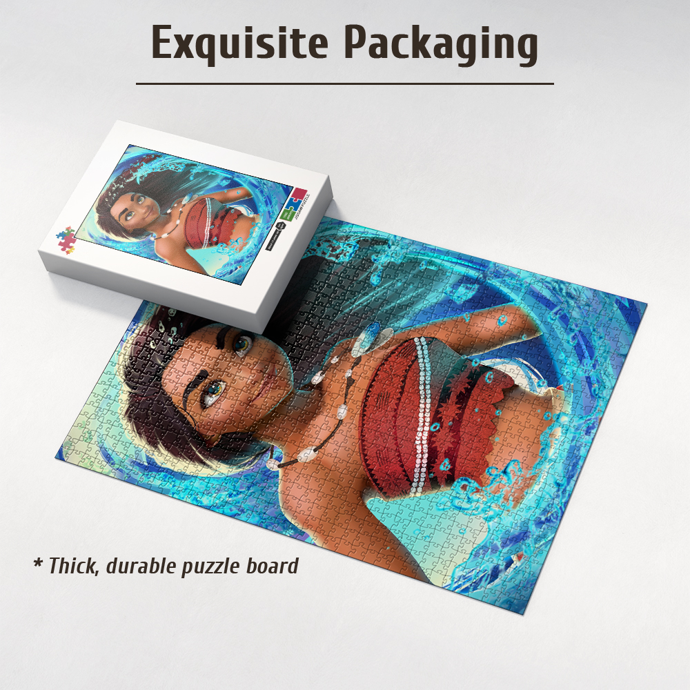 Moana Jigsaw Puzzle 108/200/30 - Woodworking Game reseña y precio