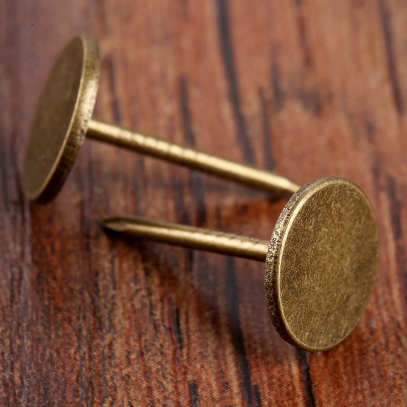 Smooth bronze nails for furnit - Woodworking Easy Projects reseña y precio
