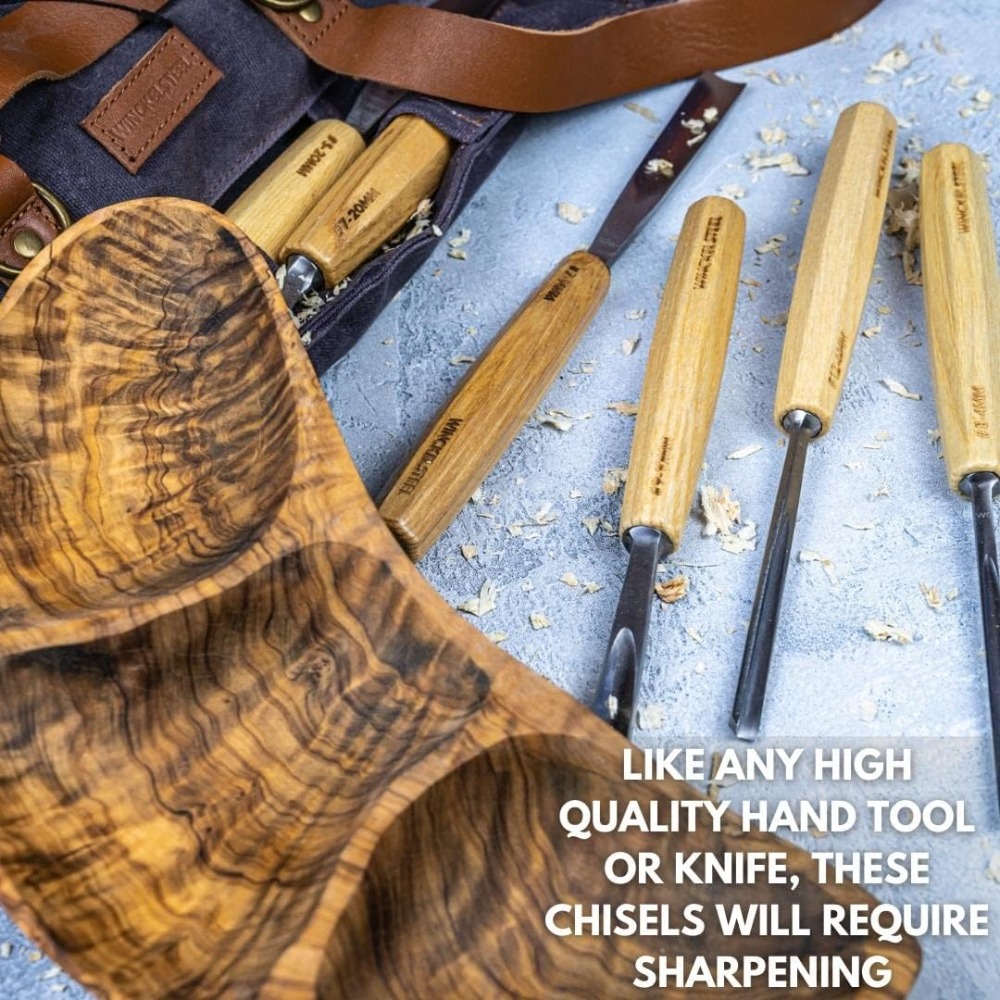 12-Piece Wood Carving Chisel S - Woodworking Cutting Tools reseña y precio