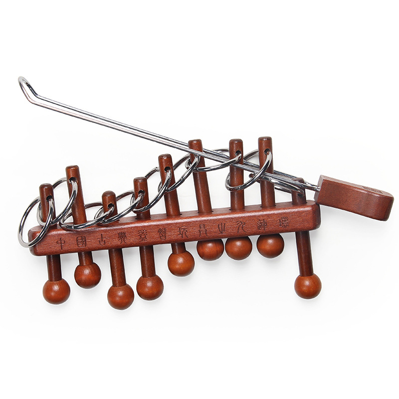 Classical Chinese Nine Linked  - Woodworking Game reseña y precio