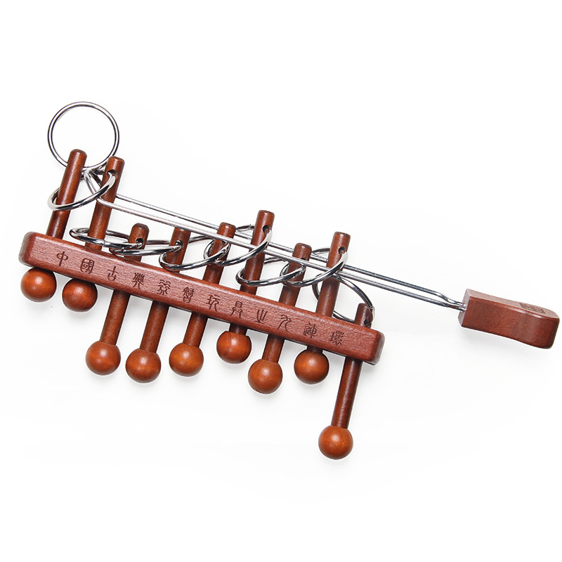 Classical Chinese Nine Linked  - Woodworking Game reseña y precio