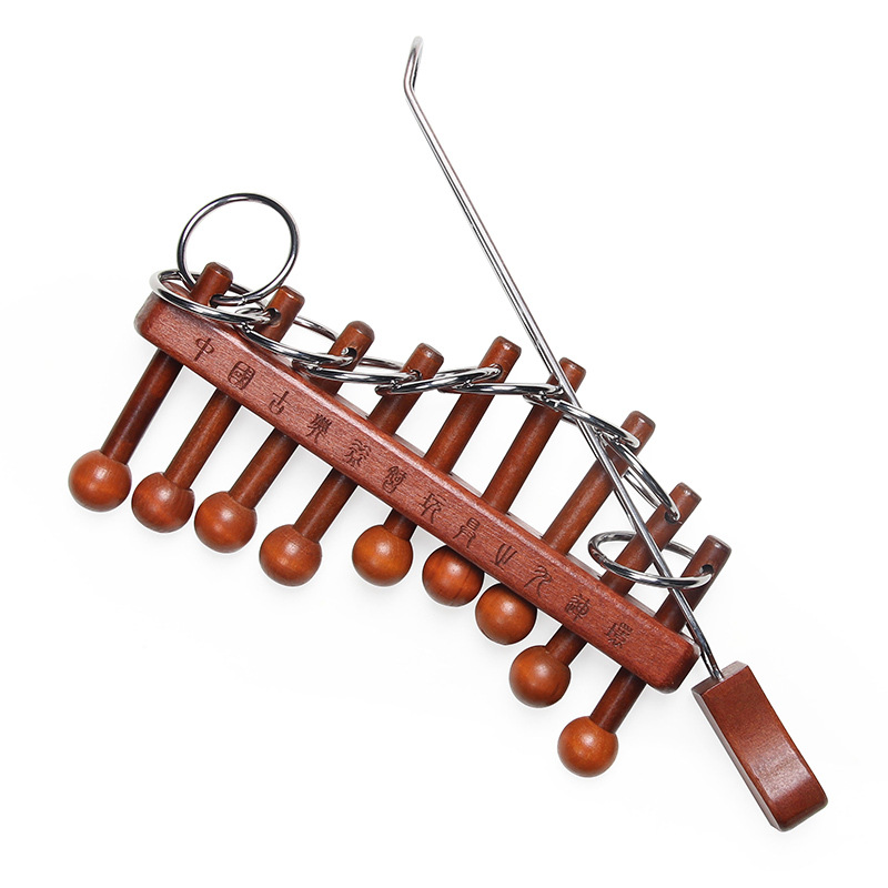 Classical Chinese Nine Linked  - Woodworking Game reseña y precio