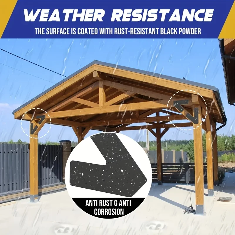 V T L Shaped Heavy Duty Pergol - Lumber Woodworking reseña y precio