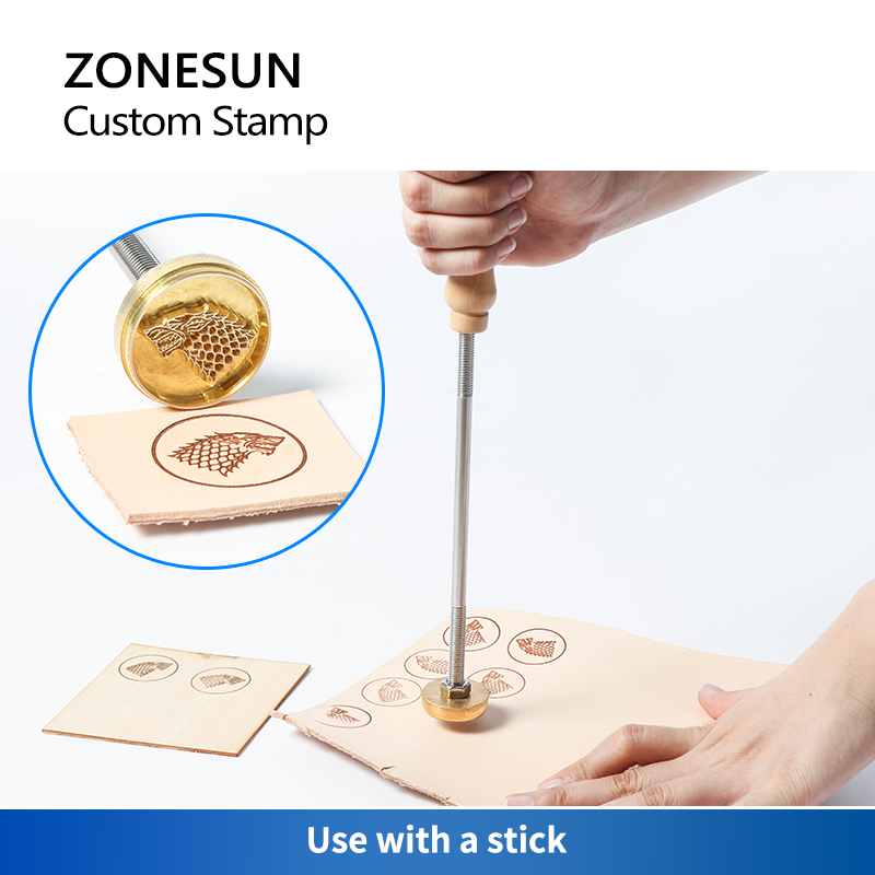 ZONESUN Custom Logo Leather St - Woodworking Logos reseña y precio
