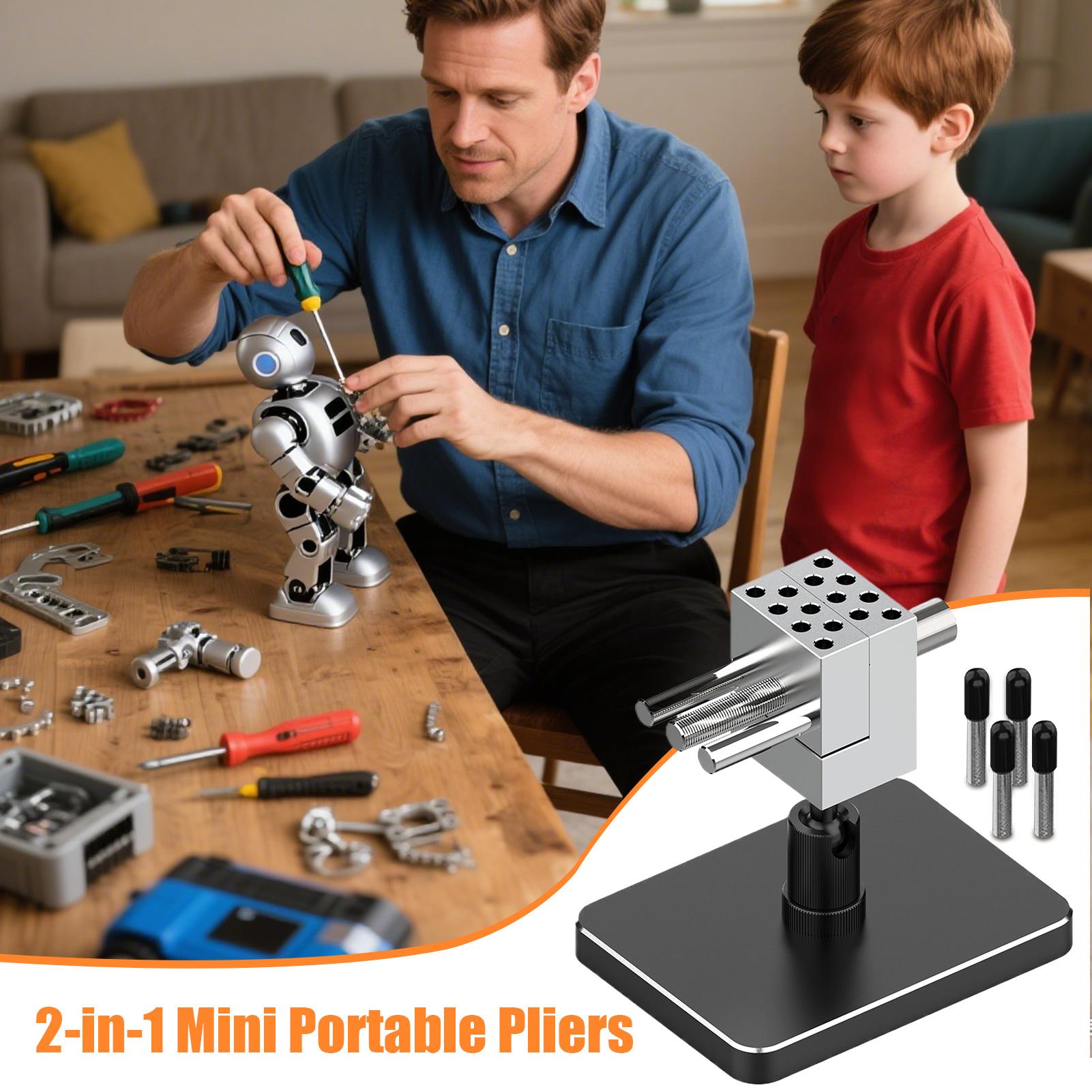 Small Vise 2-in-1 Desk Vice No - Woodworking Vice Quick Release reseña y precio