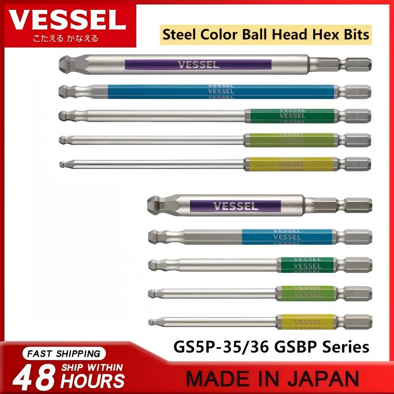VESSEL JIS GSBP Series Bit Set - Woodworking Japan reseña y precio