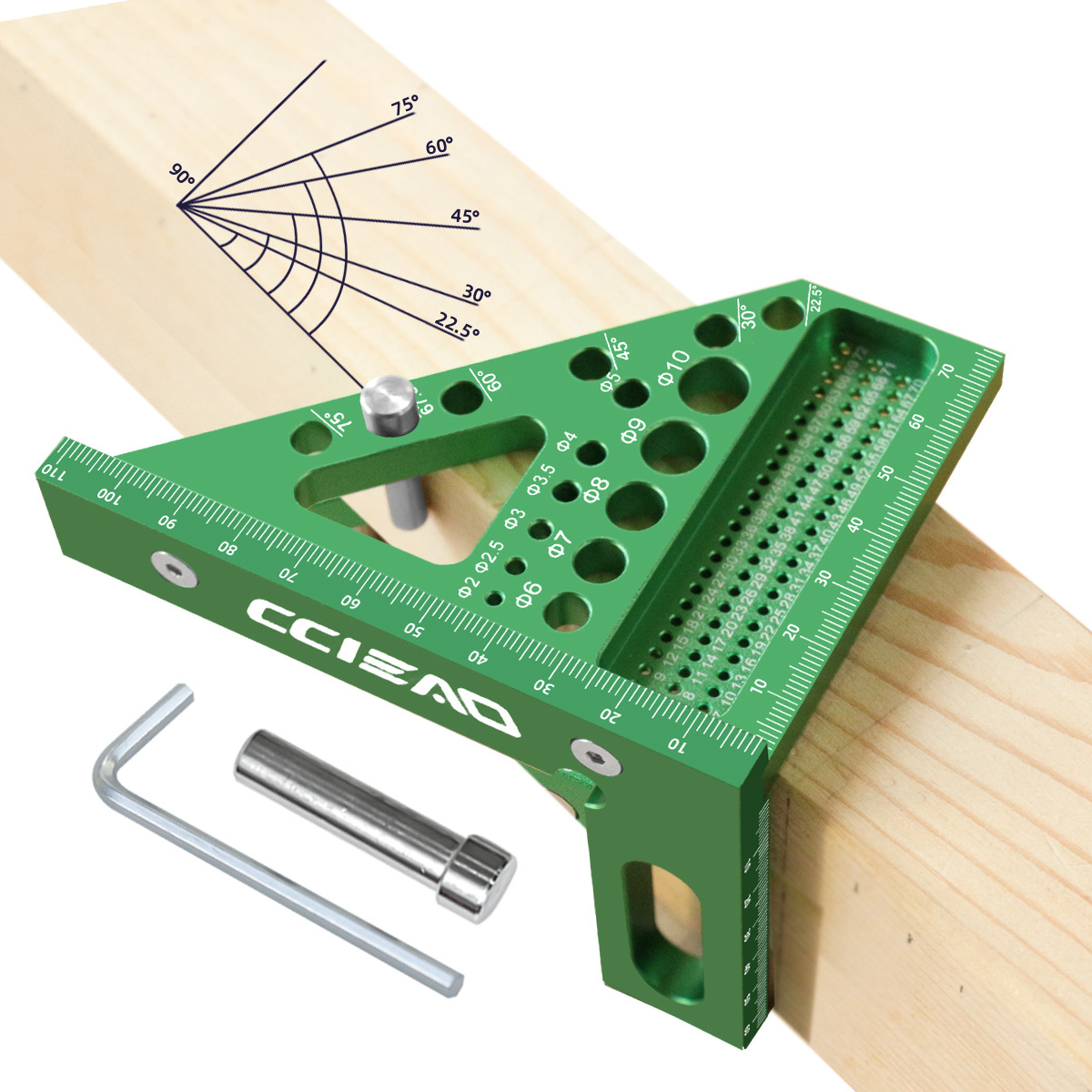 Carpenter Square 3D Multi Angl - Woodworking Carpenter reseña y precio