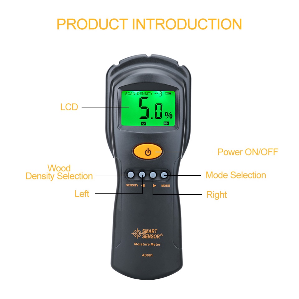 SMART SENSOR AS981 Digital Hyg - Lumber Woodworking reseña y precio
