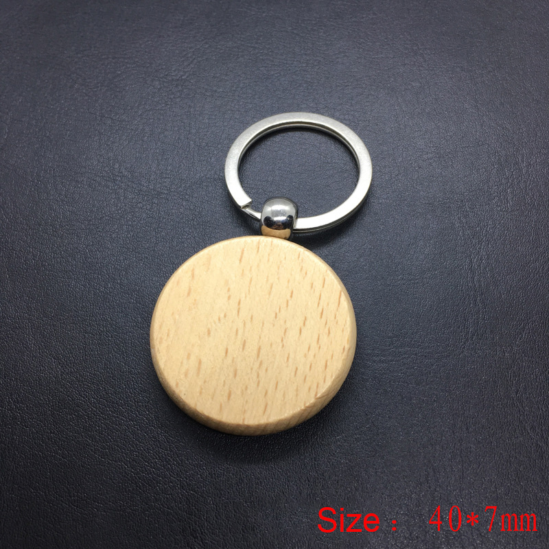 Custom Wooden Keychain Laser E - Woodworking Logos reseña y precio