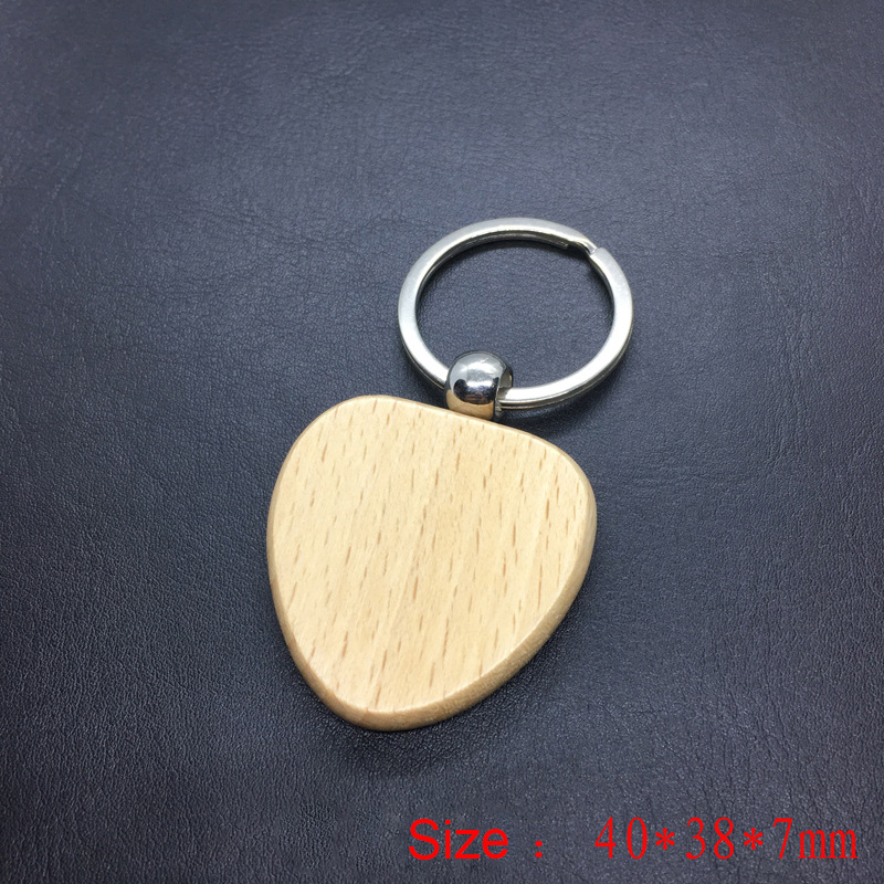 Custom Wooden Keychain Laser E - Woodworking Logos reseña y precio