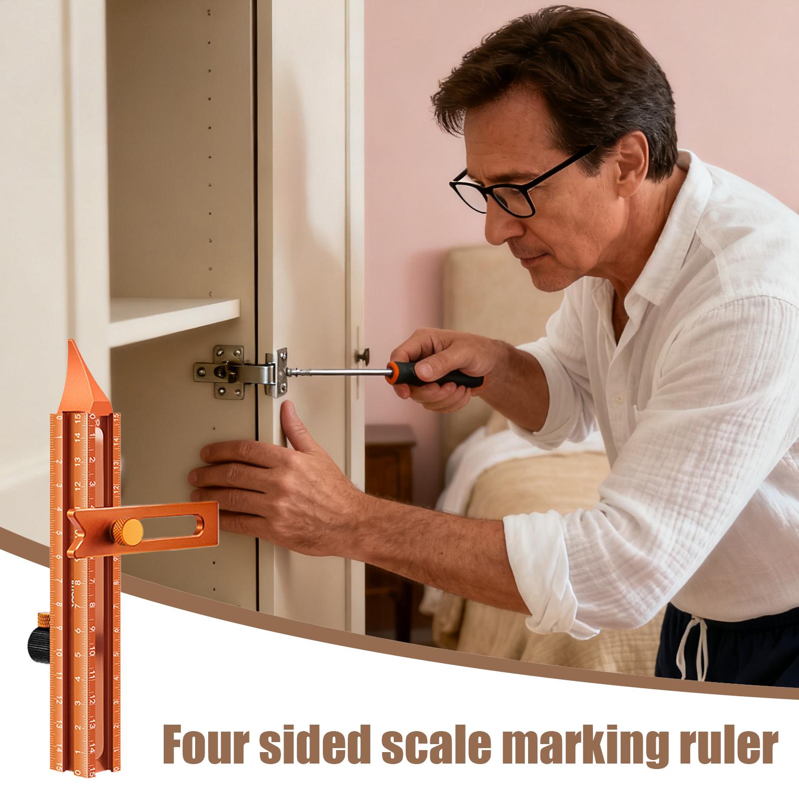 Woodworking Ruler Magnetic Bas - Woodworking Carpenter reseña y precio