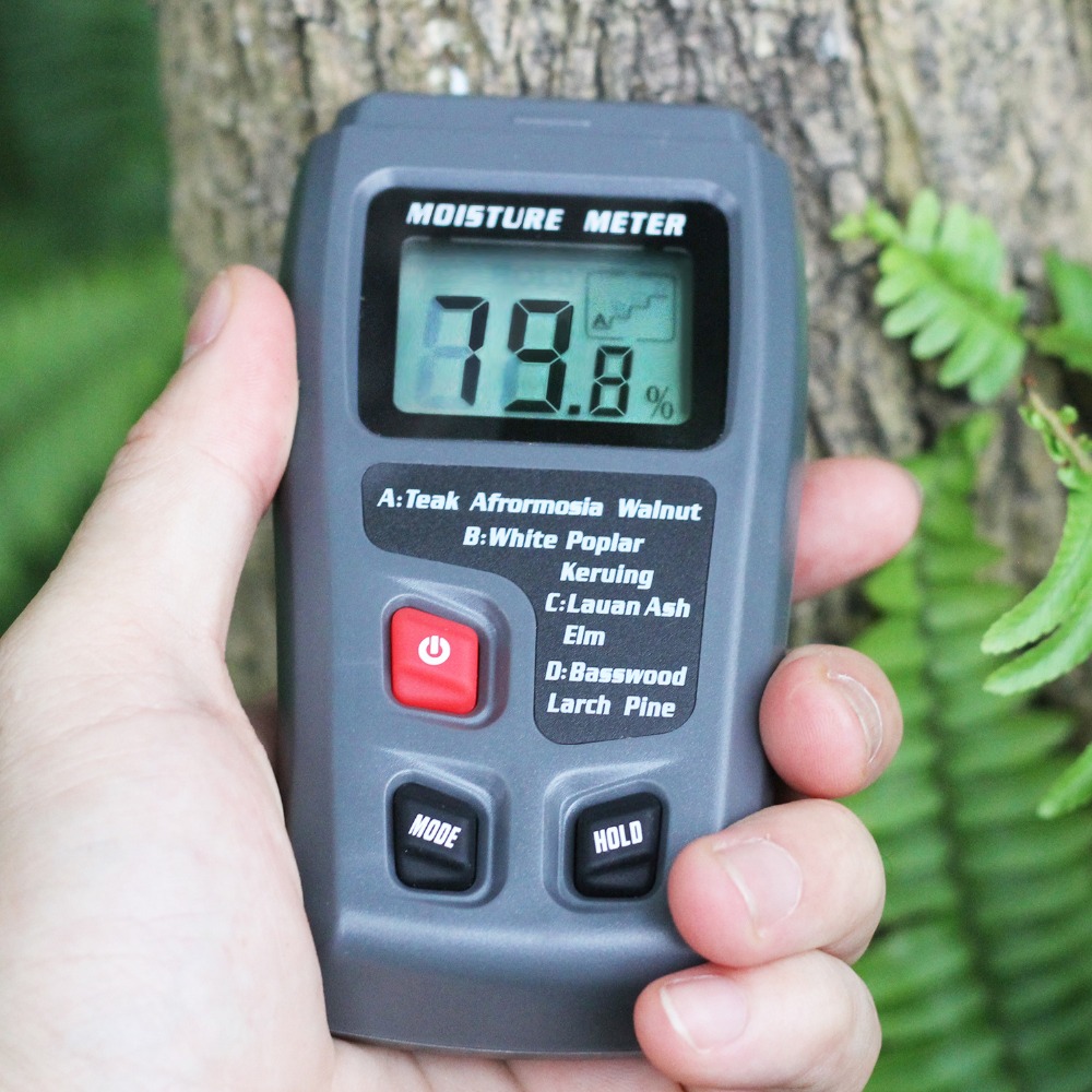 Handheld Hygrometer Lumber Det - Lumber Woodworking reseña y precio