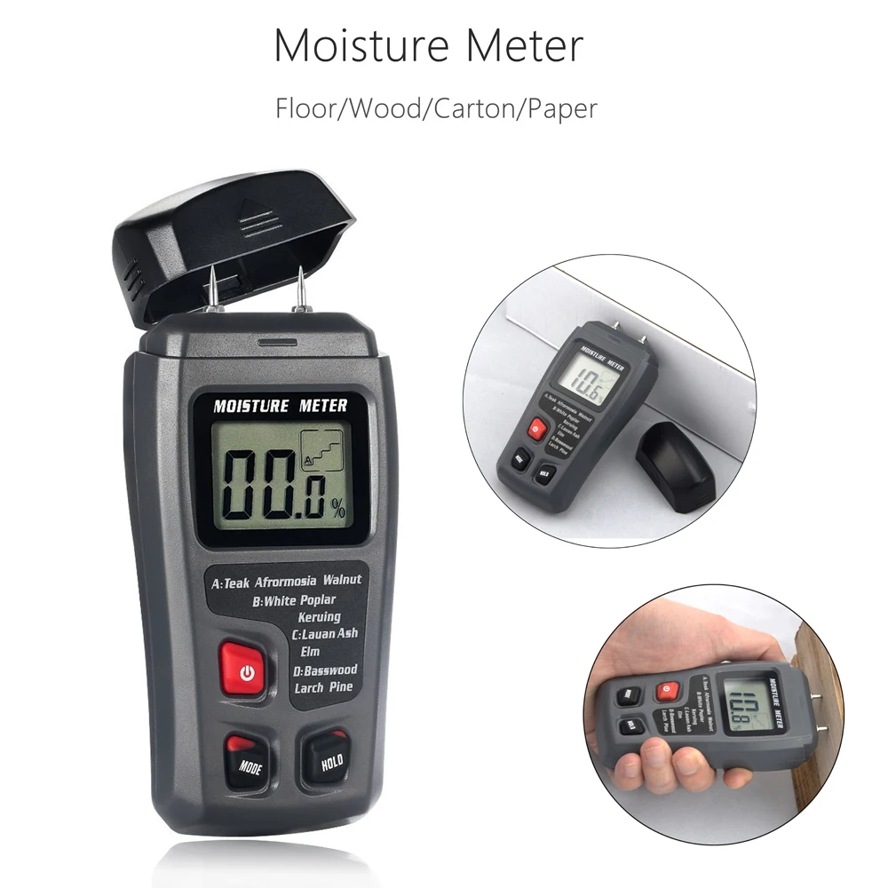 Handheld Hygrometer Lumber Det - Lumber Woodworking reseña y precio