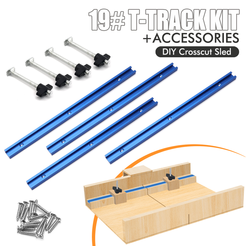 Woodworking 19# T-track Kit an - Woodworking Cutting Tools reseña y precio
