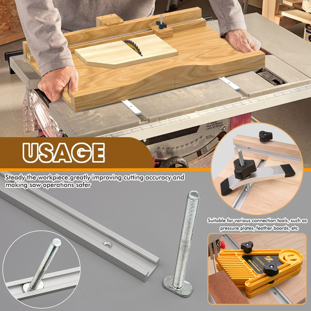 Woodworking 19# T-track Kit an - Woodworking Cutting Tools reseña y precio
