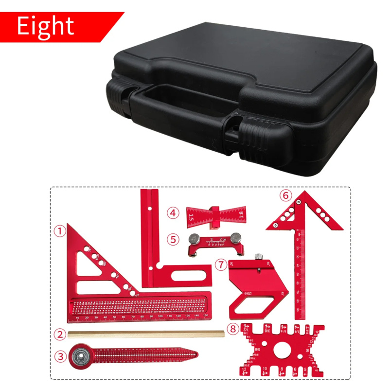 Woodworking  Aluminum Square K - Woodworking Carpenter reseña y precio