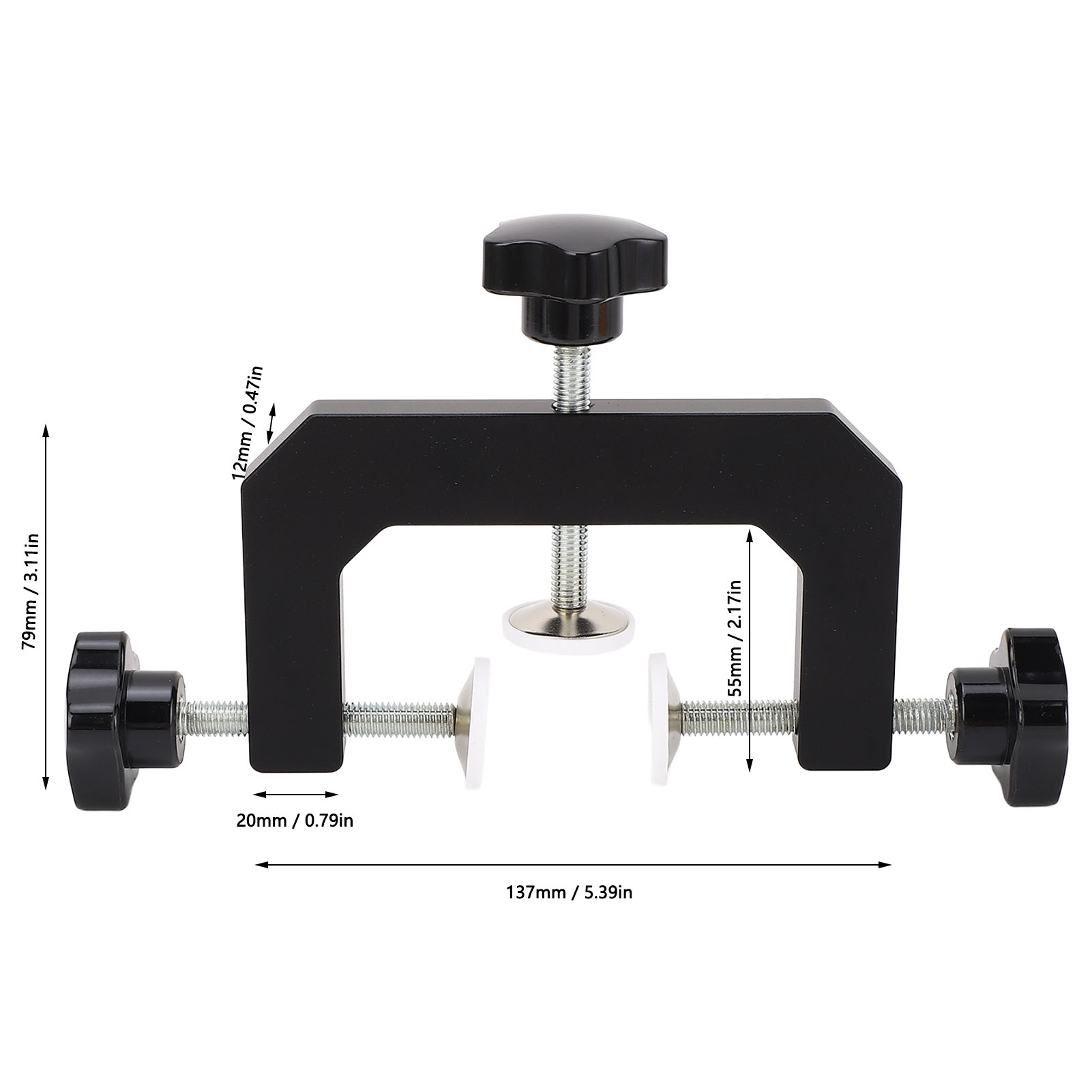 3 Way G Clamp Aluminium Alloy  - Woodworking Edge reseña y precio