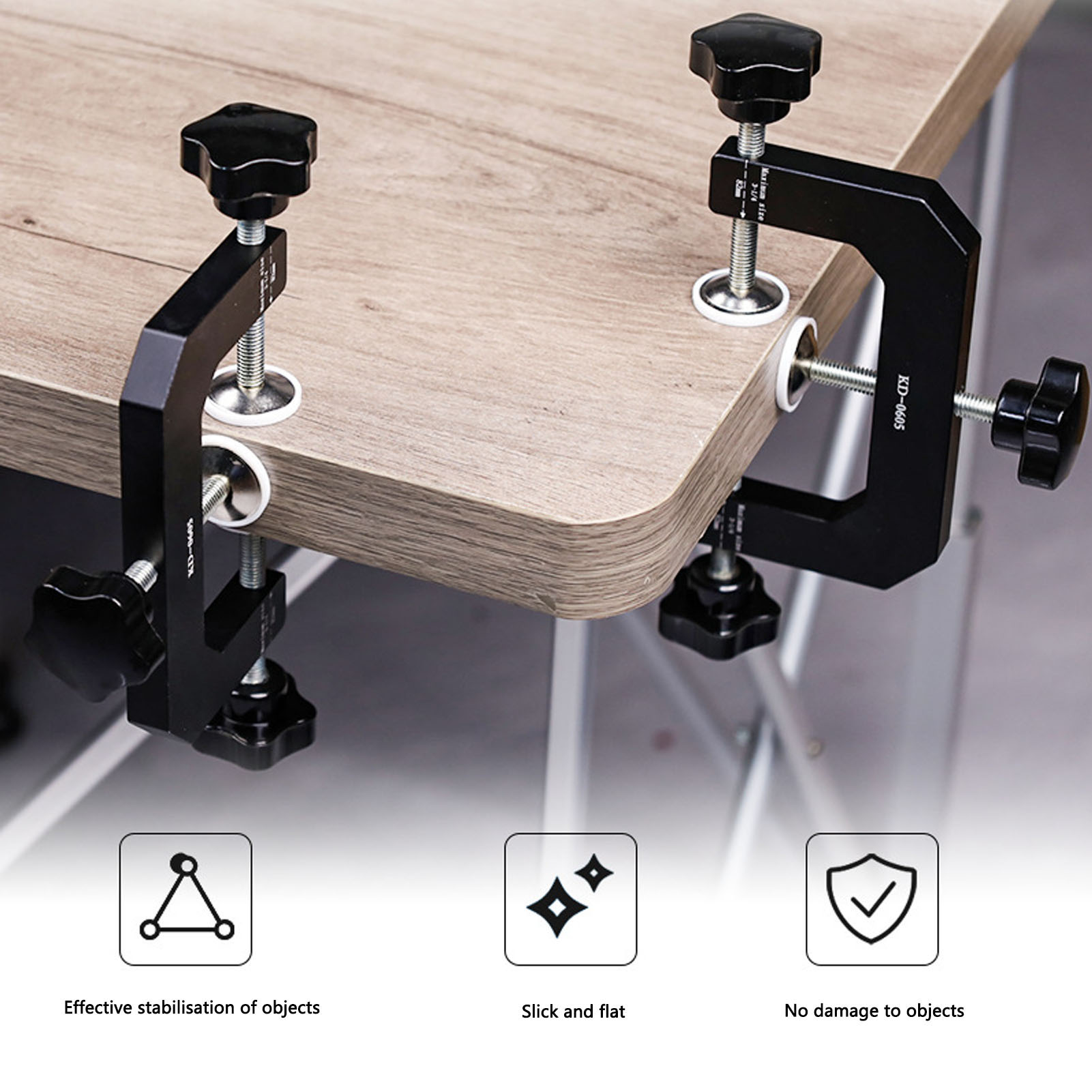3 Way G Clamp Aluminium Alloy  - Woodworking Edge reseña y precio