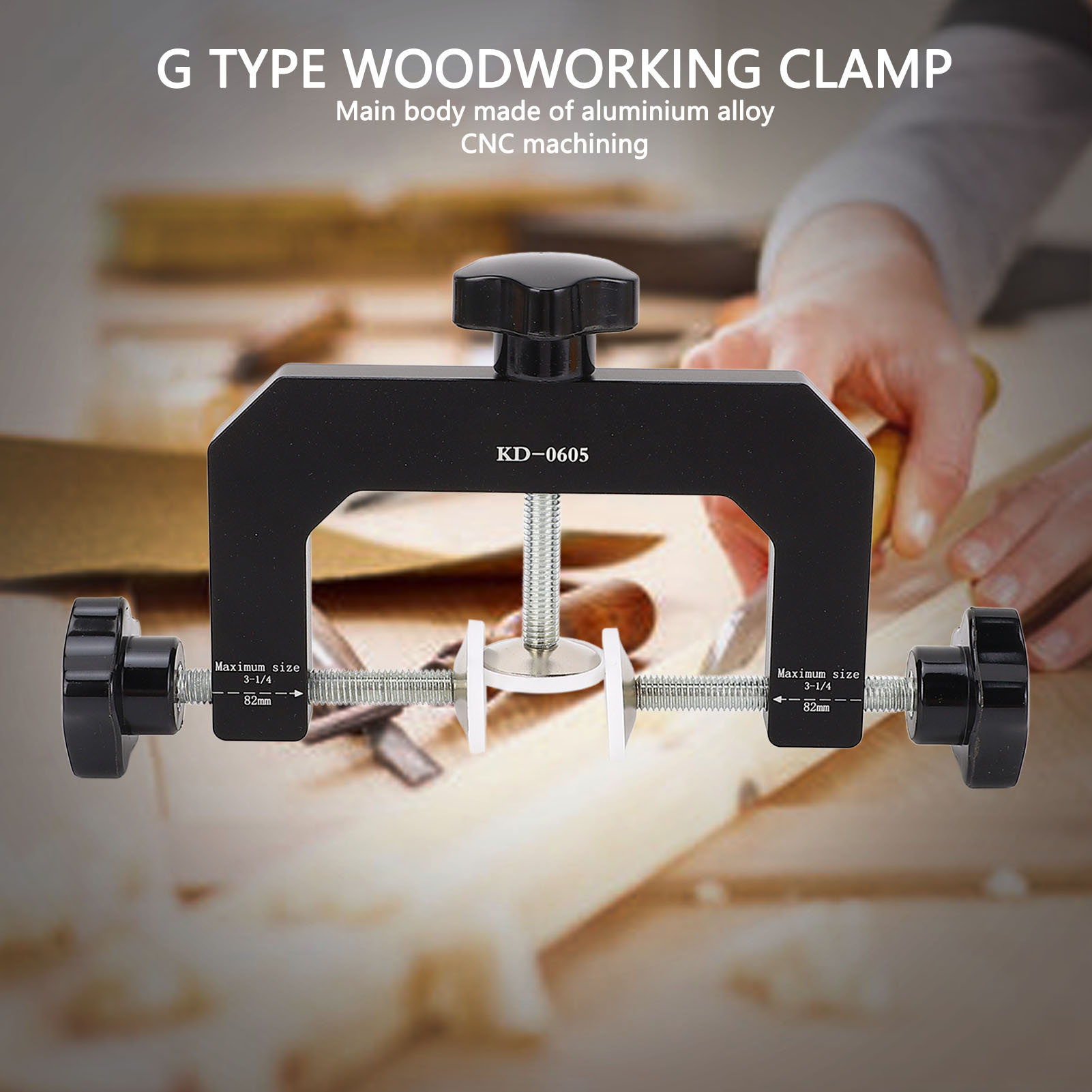3 Way G Clamp Aluminium Alloy  - Woodworking Edge reseña y precio