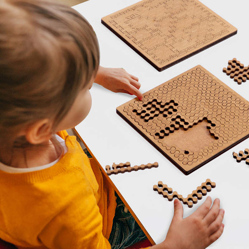 Impossible Wooden Puzzle IQ Pu - Woodworking Game reseña y precio