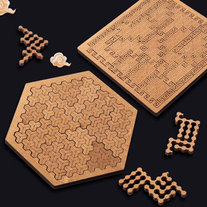 Impossible Wooden Puzzle IQ Pu - Woodworking Game reseña y precio