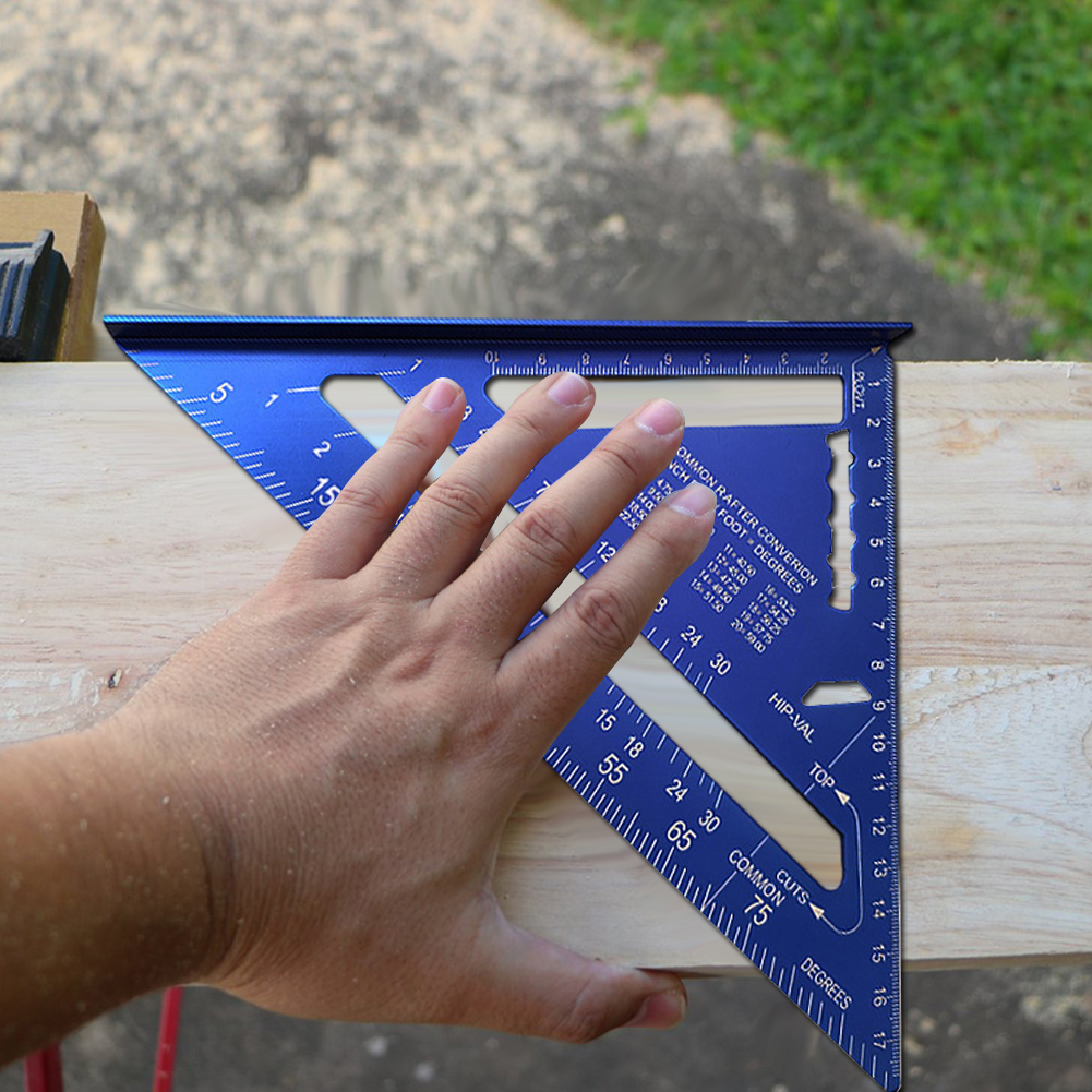 7 Inch Triangle Ruler High Pre - Woodworking Carpenter reseña y precio
