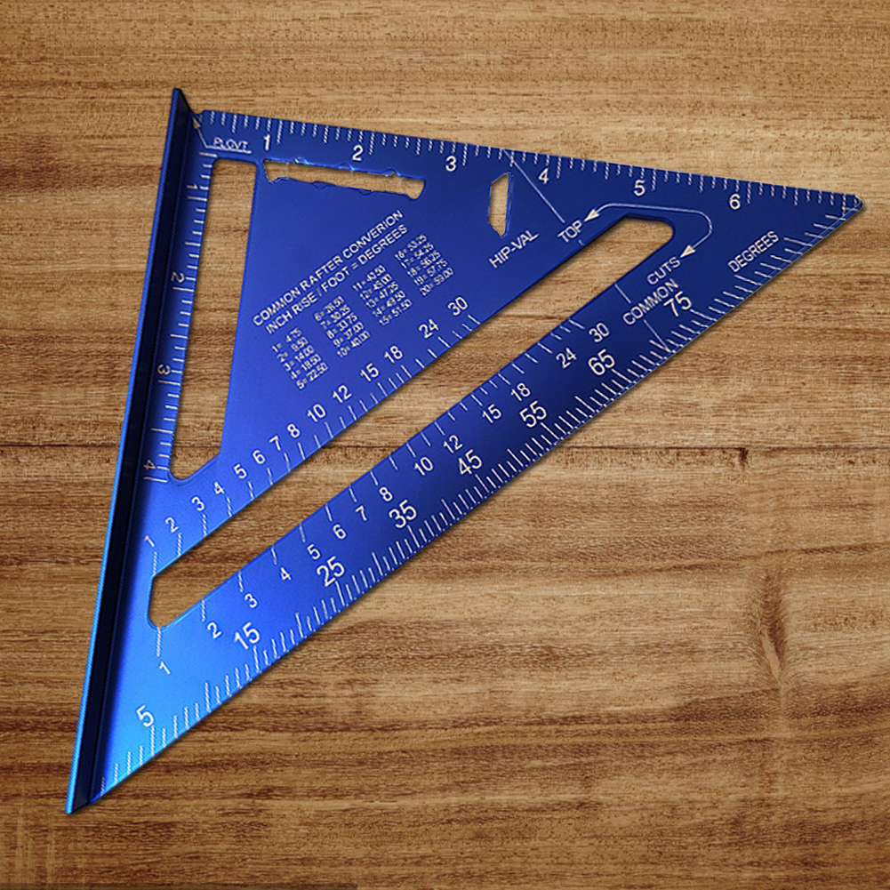7 Inch Triangle Ruler High Pre - Woodworking Carpenter reseña y precio