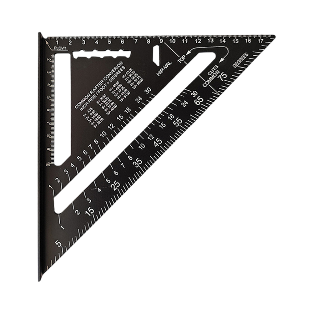 7 Inch Triangle Ruler High Pre - Woodworking Carpenter reseña y precio