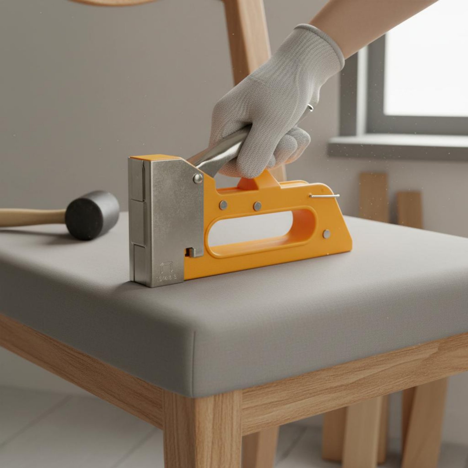 U-Shaped Staple Easy Grip Hand - Woodworking Easy Projects reseña y precio