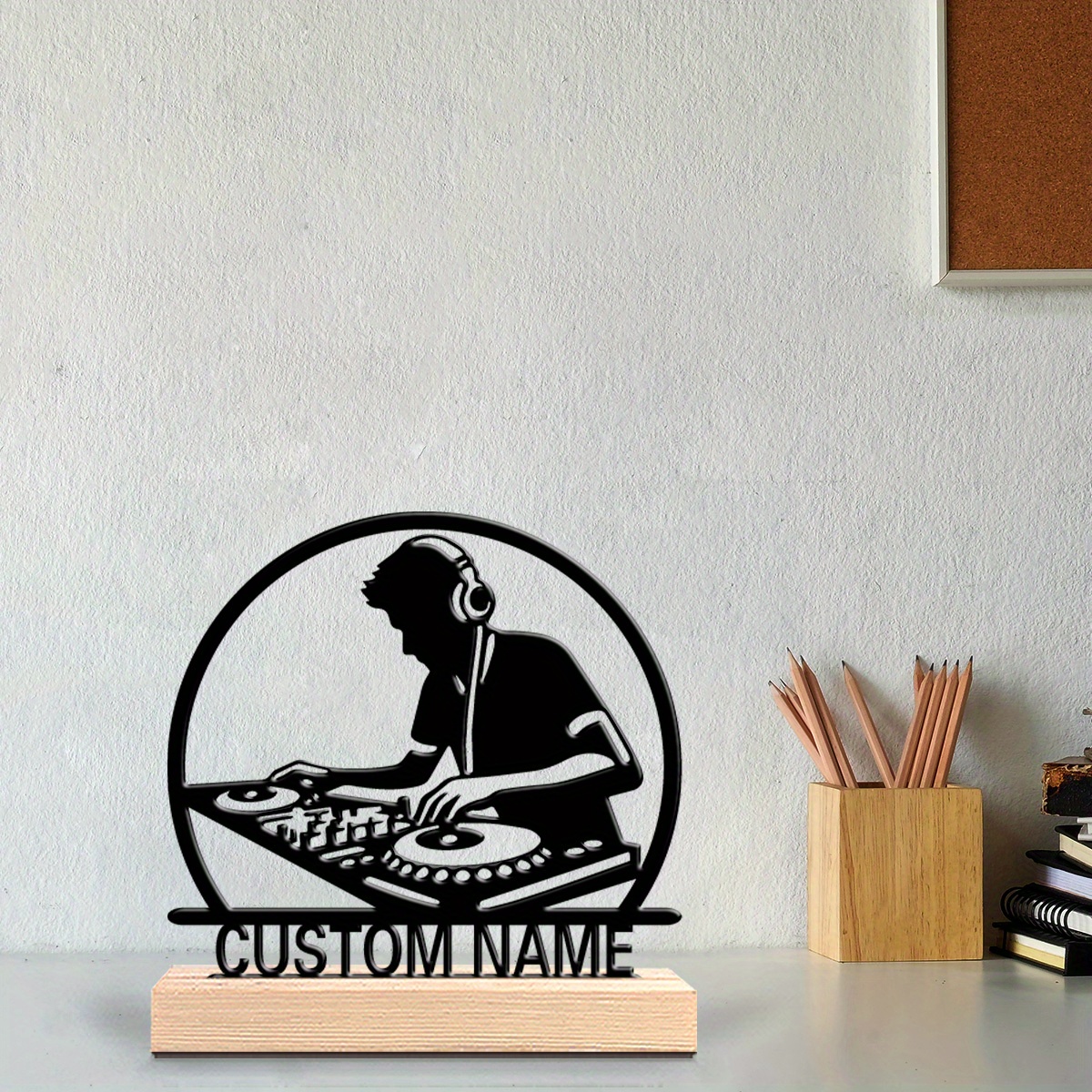 Personalized DJ Statue with Cu - Turning Gouge Set reseña y precio