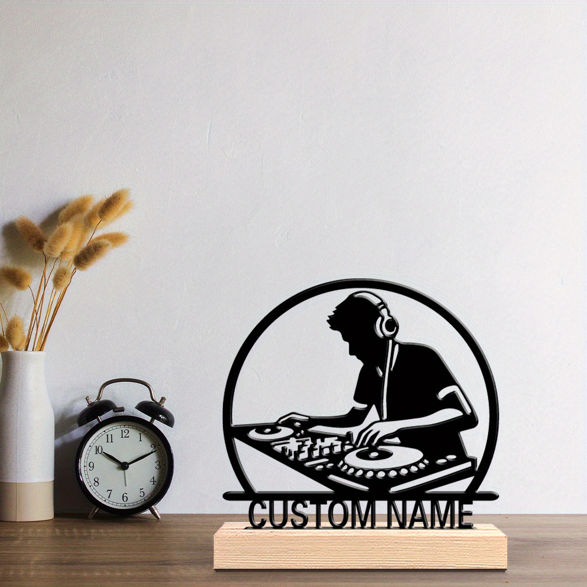 Personalized DJ Statue with Cu - Turning Gouge Set reseña y precio