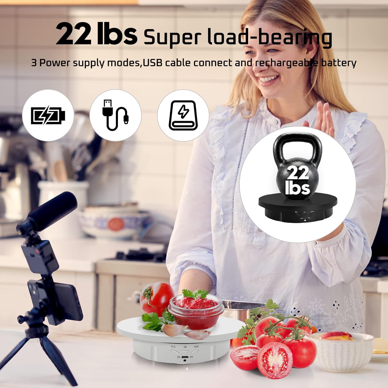3in1Motorized Rotating Display - Turning Gouge Set reseña y precio