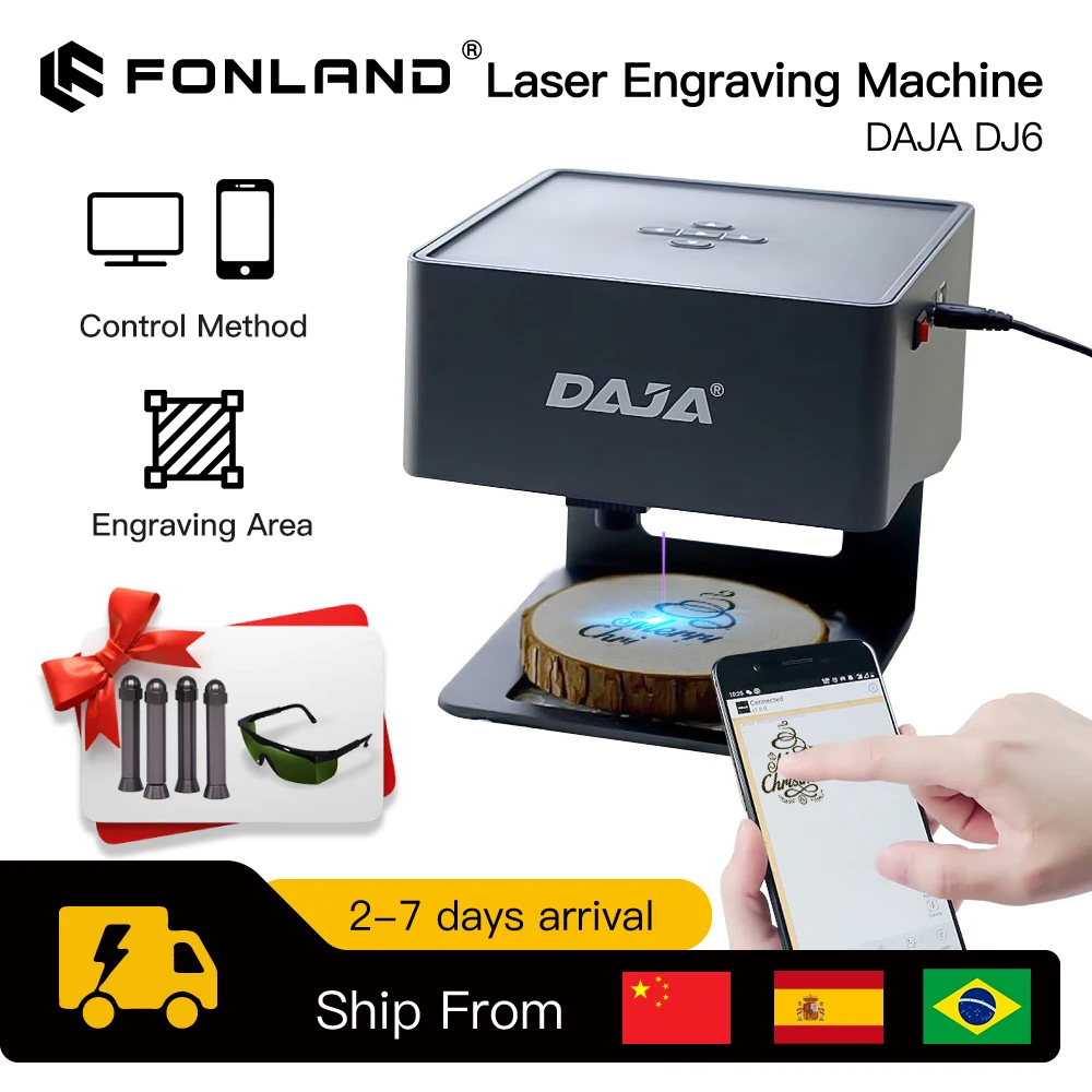 DAJA Laser Engraver CNC DIY DJ - Woodworking Logos reseña y precio