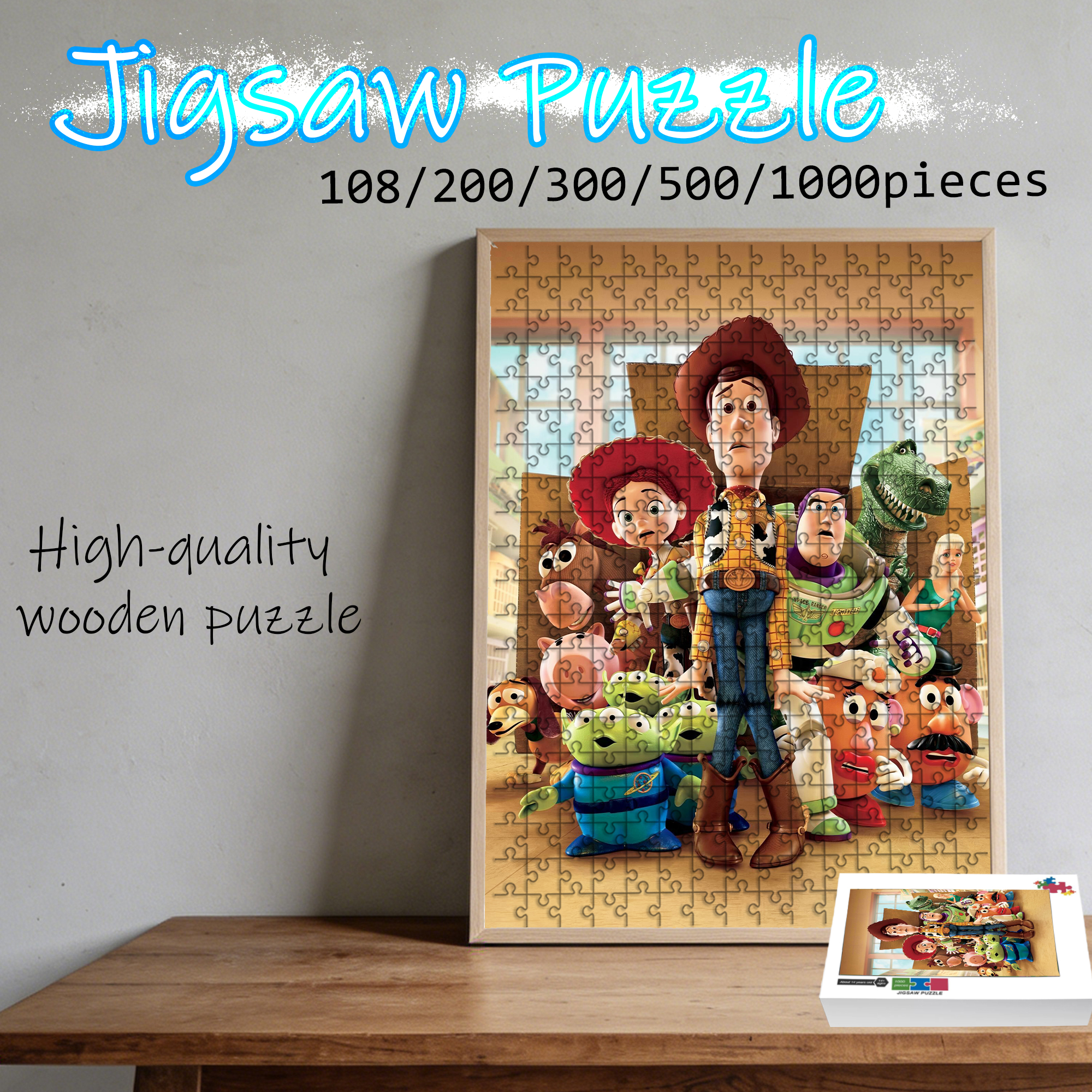 Toy Story Woody Buzz Lightyear - Woodworking Game reseña y precio