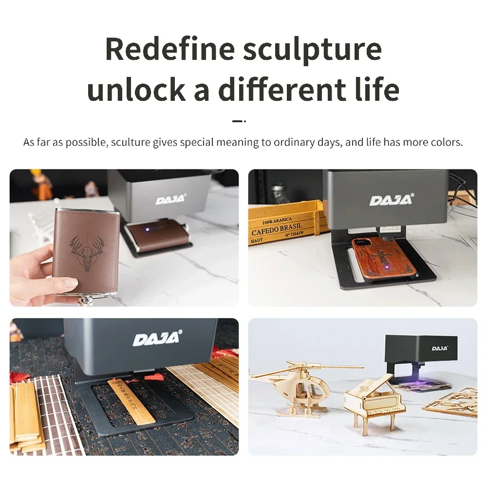 DAJA Laser Engraver CNC DIY DJ - Woodworking Logos reseña y precio