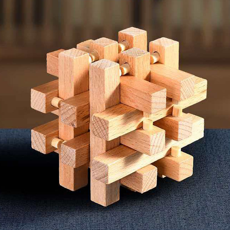 Luban Lock Eighteen LuoHan Woo - Woodworking Game reseña y precio