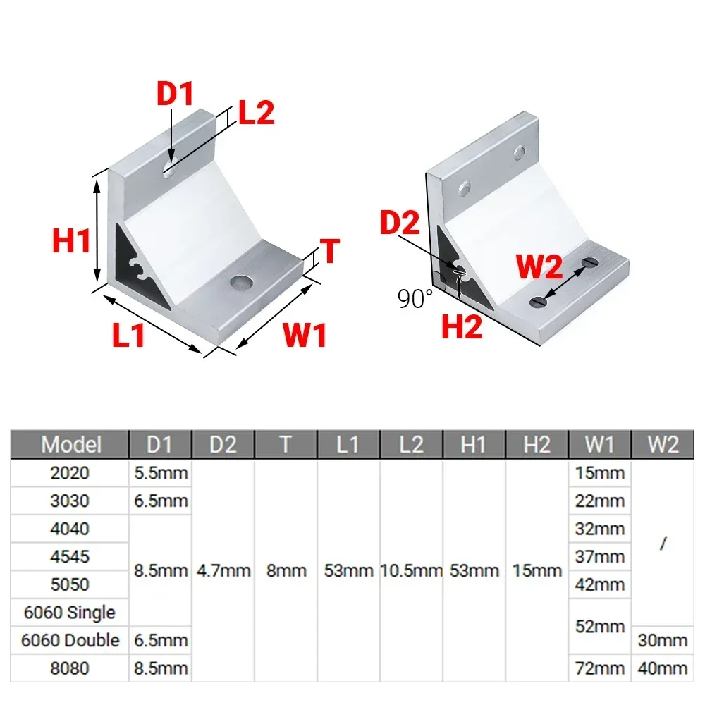 4Pcs 90 Degree Corner Angle Br - Woodworking Joint reseña y precio